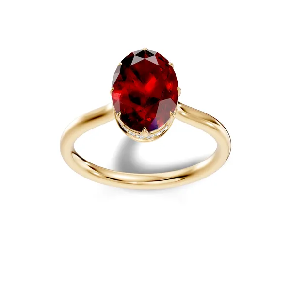 Oval_Red_Gemstone_Ring_For_Women