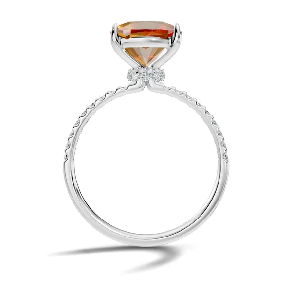 Rose_Orange_Gemstone_Ring_For_Women