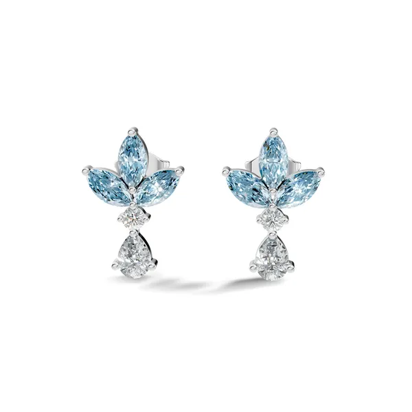 Blue_Crystal_Floral_Drop_Earrings_For_Women