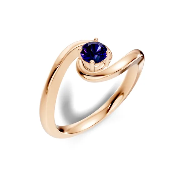 Blue_Stone_Open_Ring_For_Women
