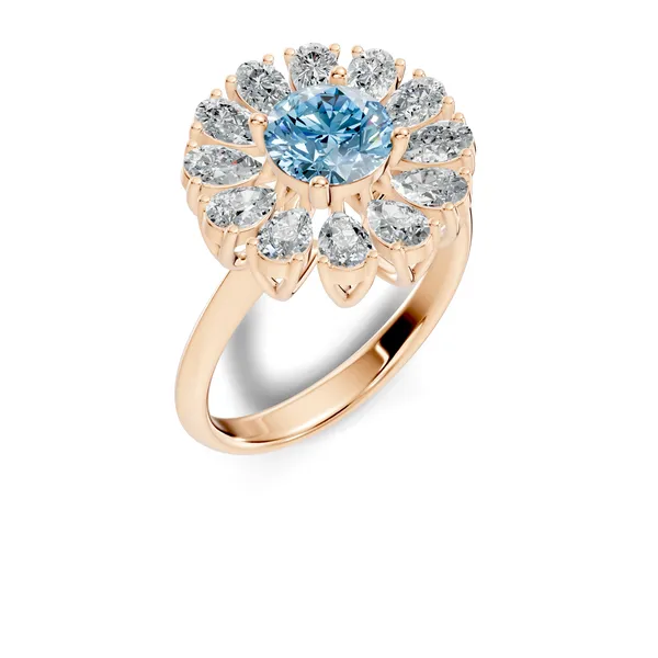 Blue_Stone_Floral_Cluster_Ring