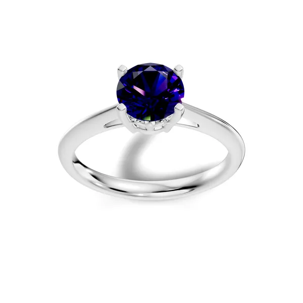 Blue_Stone_Solitaire_Ring_For_Women