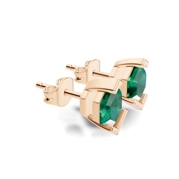 Green_Geometric_Stud_Earrings