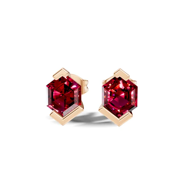 Hexagonal_Stud_Earrings_For_Women
