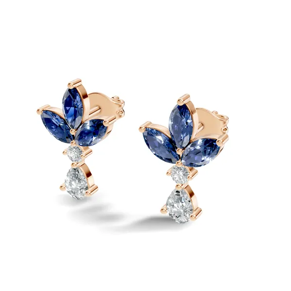 Blue_Floral_Drop_Earrings