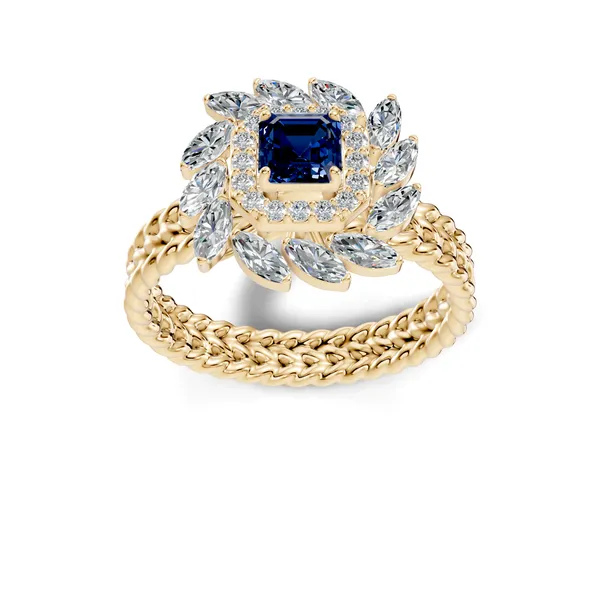 Blue_Stone_Statement_Ring_For_Women