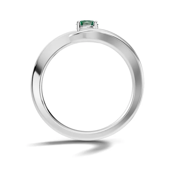 Green_Stone_Solitaire_Ring_For_Women