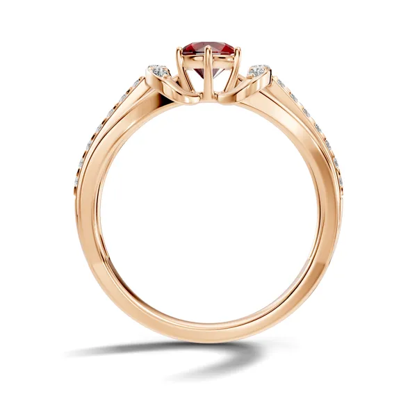 Red_Stone_Solitaire_Ring_For_Women