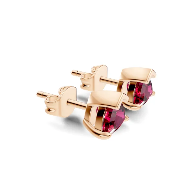 Red_Stone_Stud_Earrings_For_Women