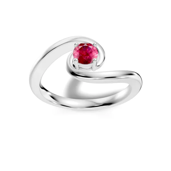 Rose_Spiral_Ring_With_Red_Stone_For_Women