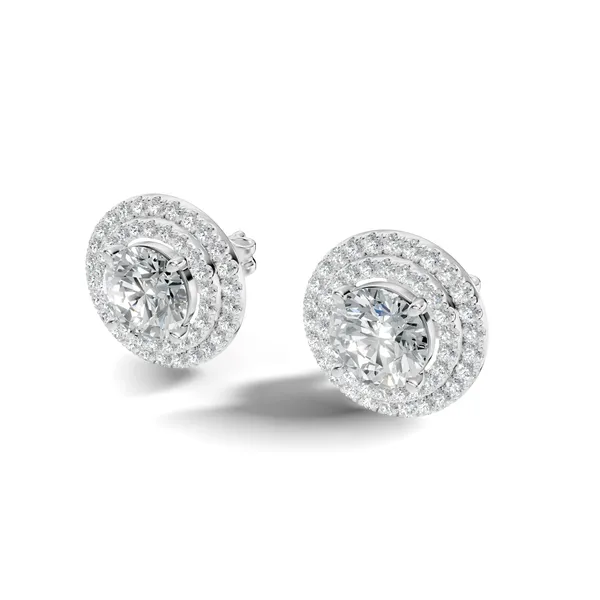Rose_Circular_Stud_Earrings