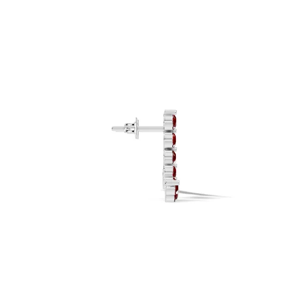 Red_Stone_Ear_Climber_Earrings_For_Women