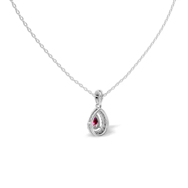 Rose_Red_Stone_Pendant_Necklace_For_Women
