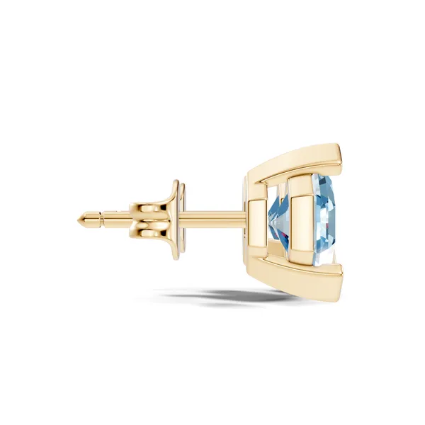Hexagonal_Blue_Stone_Stud_Earrings_For_Women