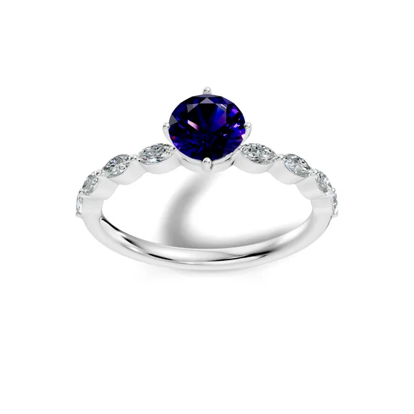 Rose_Blue_Stone_Solitaire_Ring_For_Women