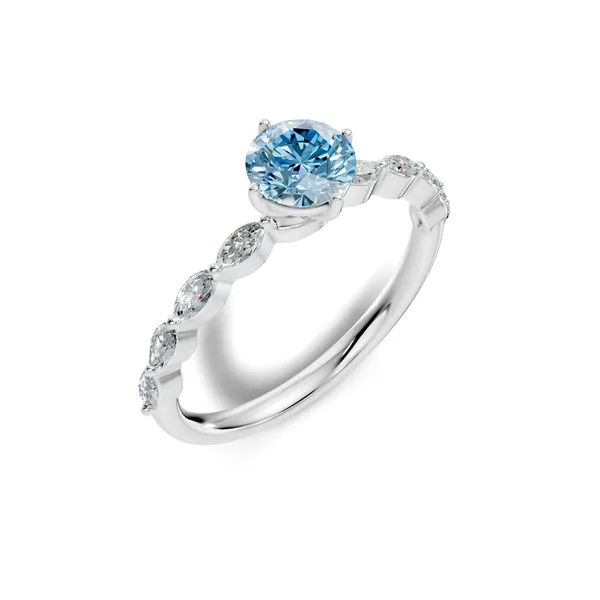 Rose_Blue_Gemstone_Solitaire_Ring_For_Women