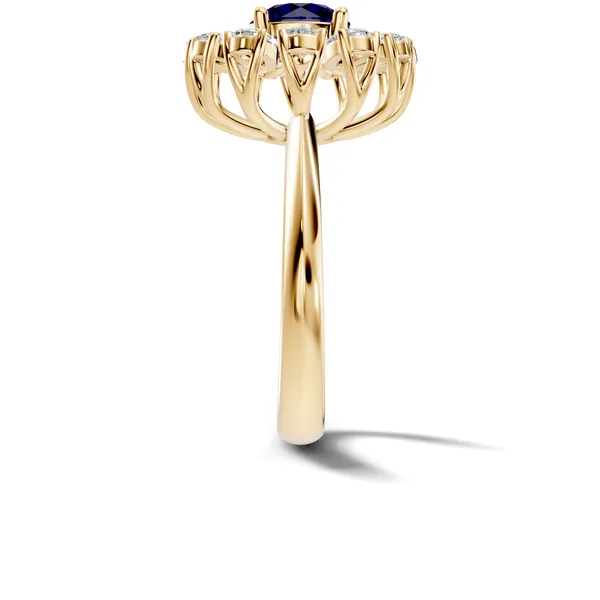 Blue_Stone_Floral_Ring_For_Women