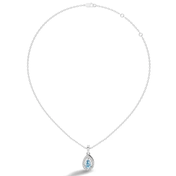 Rose_Teardrop_Pendant_Necklace_For_Women