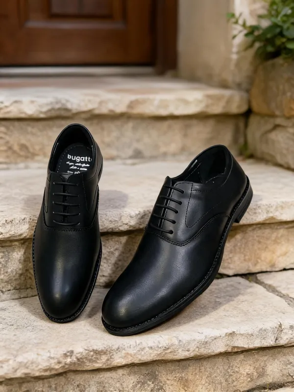Black_Leather_Lace-Up_Formal_Shoes_For_Men