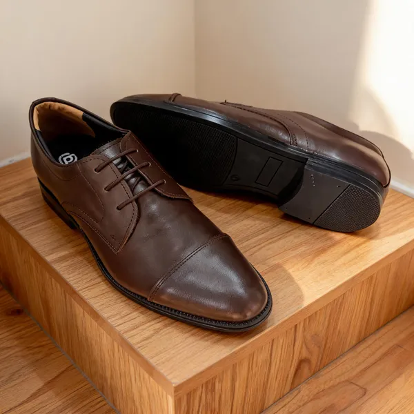 Brown_Leather_Lace-Up_Pointed-Toe_Formal_Shoes_For_Men