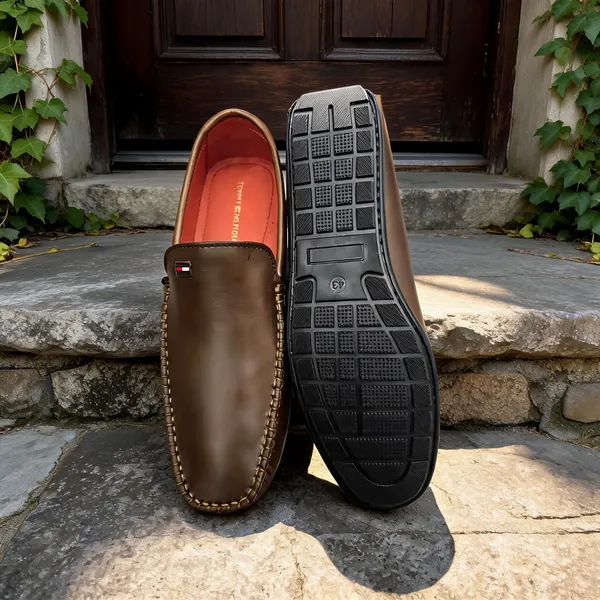 Brown_Moccasin_Style_Loafers_For_Men