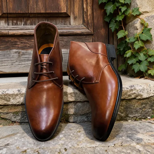 Brown_Leather_Lace-Up_Derby_Formal_Shoes_For_Men