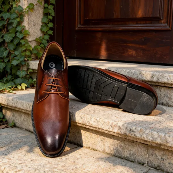 Brown_Leather_Lace-Up_Round-Toe_Formal_Shoes_For_Men