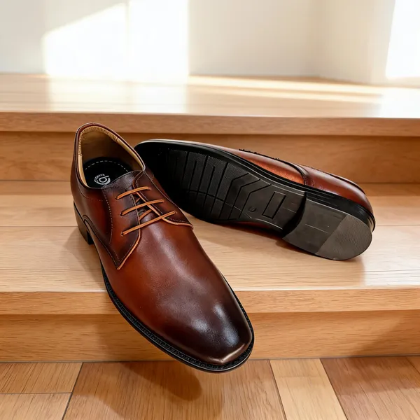 Brown_Leather_Lace-Up_Round-Toe_Formal_Shoes_For_Men