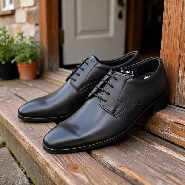 Black_Leather_Lace-Up_Pointed-Toe_Formal_Shoes_For_Men