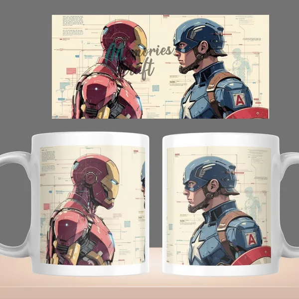 Ceramic_Superhero_Iron_Man_Captain_America_Print_Coffee_Mug_Set_Pack_Of_2