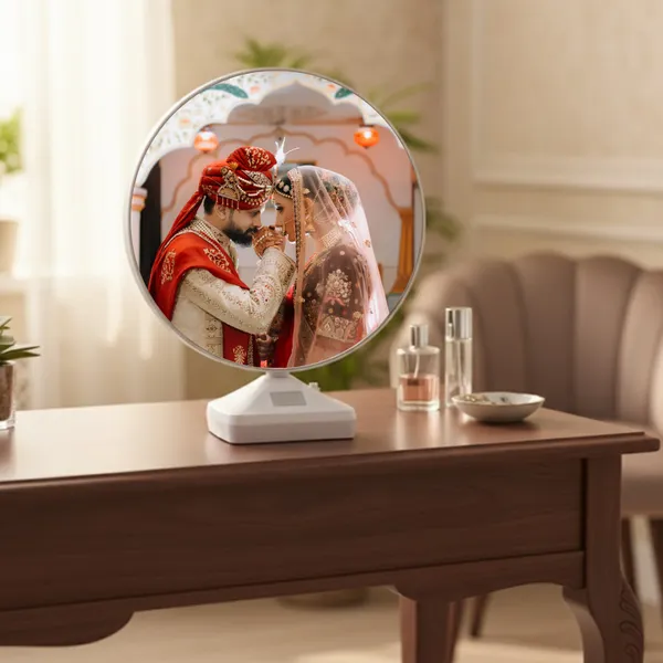 Plastic_Modern_Round_Photo_Frame_With_Analog_Clock