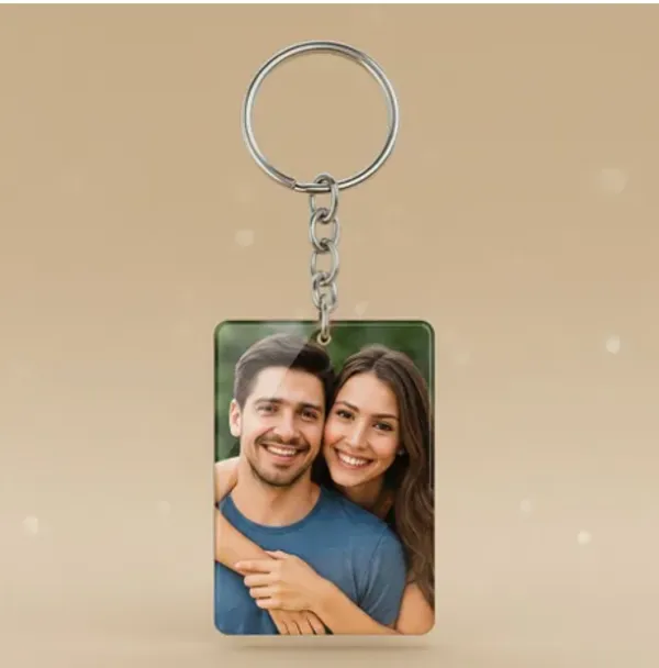 Silver_Metal_Personalized_Photo_Keychain_For_Couples
