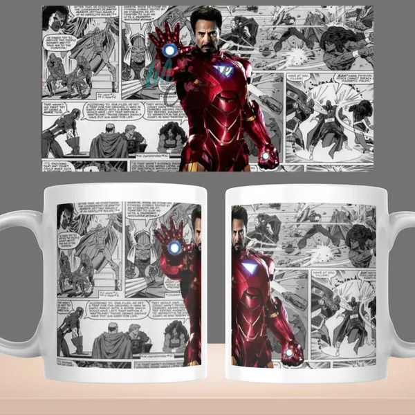 Ceramic_Iron_Man_Comic_Panel_Wraparound_Print_Coffee_Mug_Pack_Of_2