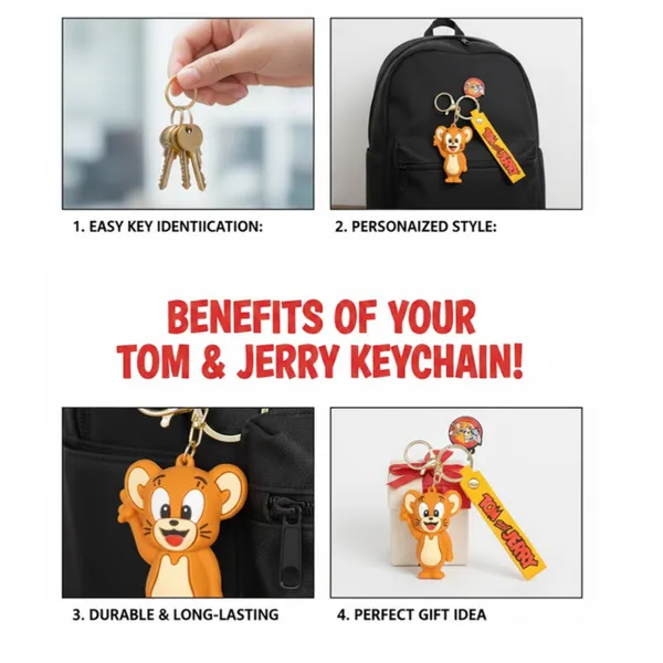 Orange_Rubber_Tom_And_Jerry_Cartoon_Character_Keychain_For_Kids