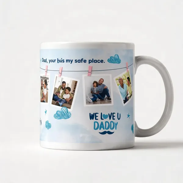 Ceramic_Personalized_Father'S_Day_Photo_Print_Mug_Pack_Of_2