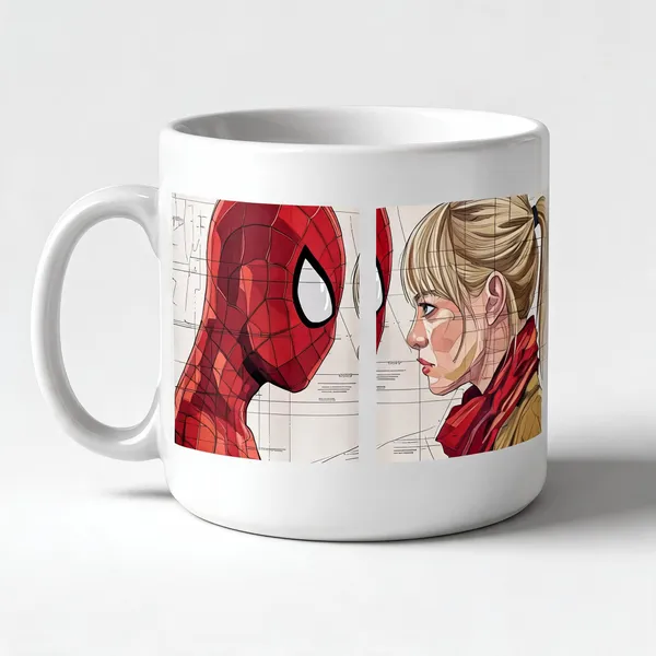 Ceramic_Spider-Man_Illustrated_Character_Print_Coffee_Mug_Pack_Of_2