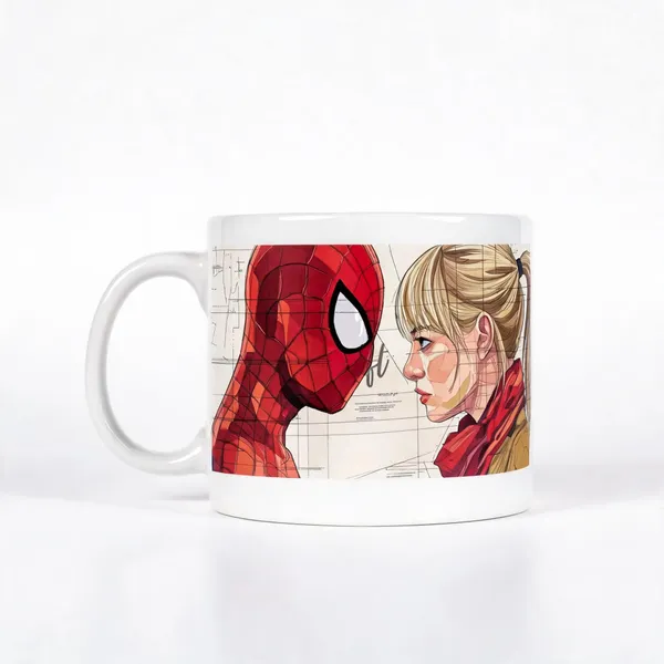Ceramic_Spider-Man_Illustrated_Character_Print_Coffee_Mug_Pack_Of_2