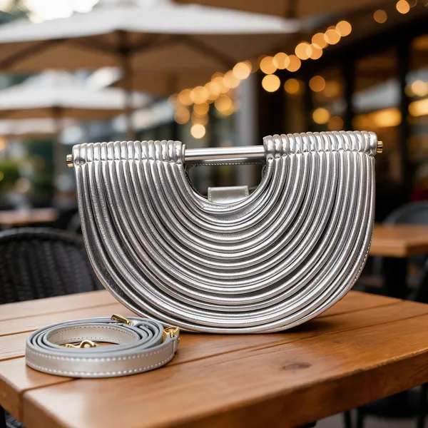Silver_Metallic_Structured_Handbag_for_Women