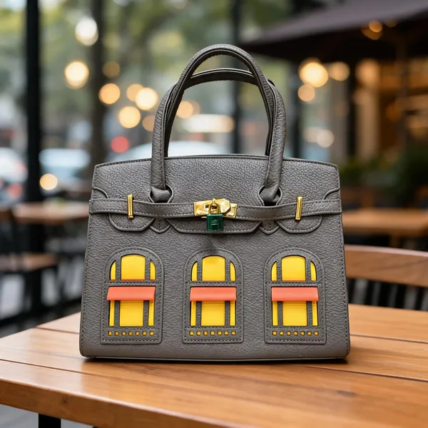 Grey_Textured_Structured_Handbag_for_Women