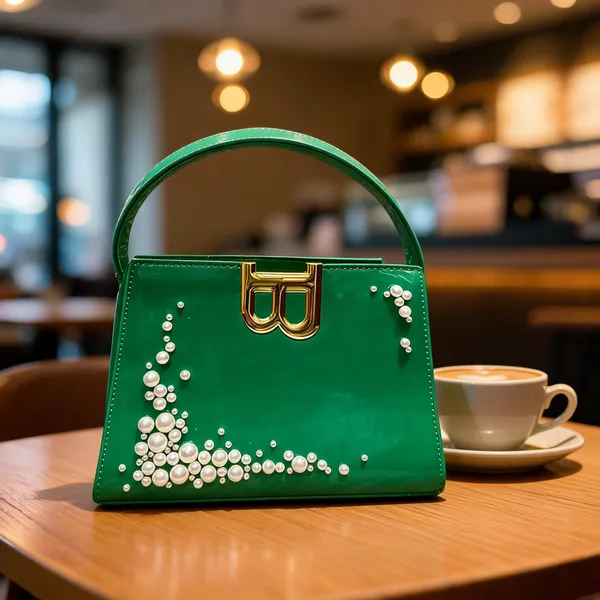 Green_Pearl_Embellished_Structured_Handbag_for_Women