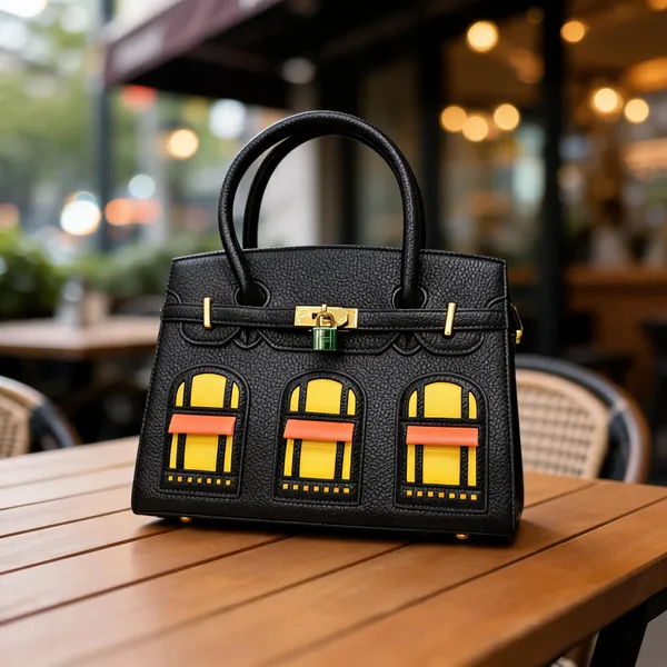 Black_Textured_Structured_Handbag_for_Women