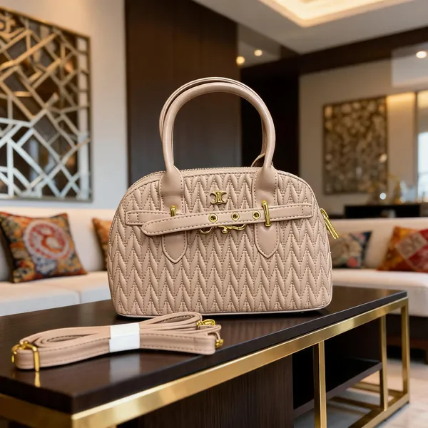 Beige_Faux_Leather_Structured_Handbag_for_Women
