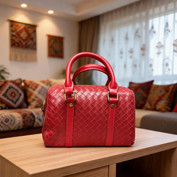 Red_Textured_Woven_Handbag_for_Women