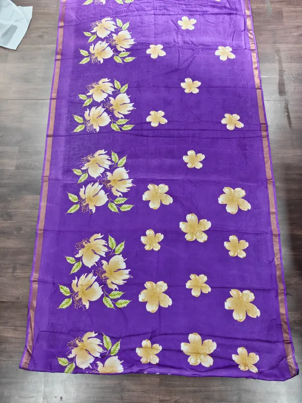 Purple_Floral_Print_Saree_for_Women