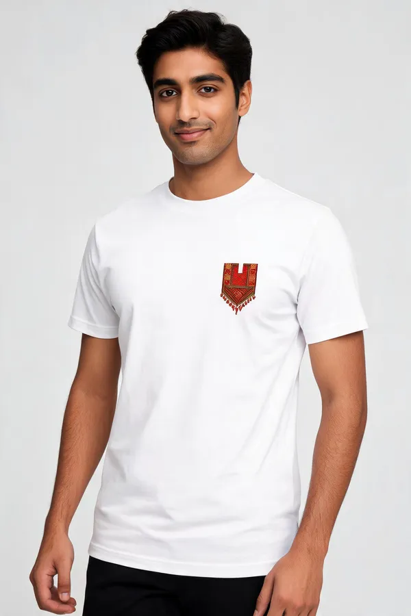 White_Cotton_Regular_Fit_Graphic_Print_T-Shirt_For_Men