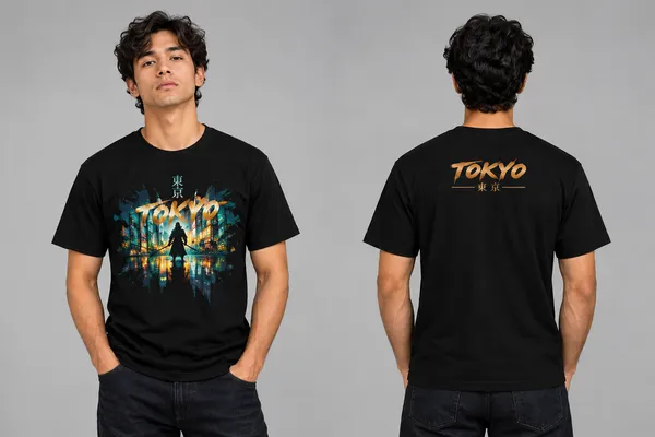 Black_Cotton_Graphic_Print_T-Shirt_For_Men