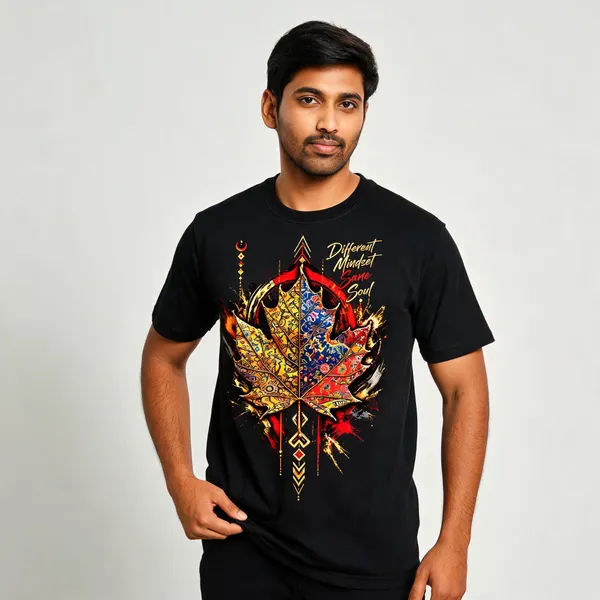 Black_Cotton_Graphic_Print_T-Shirt_For_Men