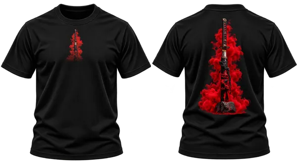 Black_Cotton_Graphic_T-Shirt_For_Men