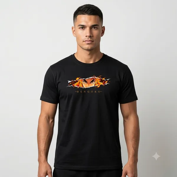 Black_Cotton_Graphic_Print_T-Shirt_For_Men