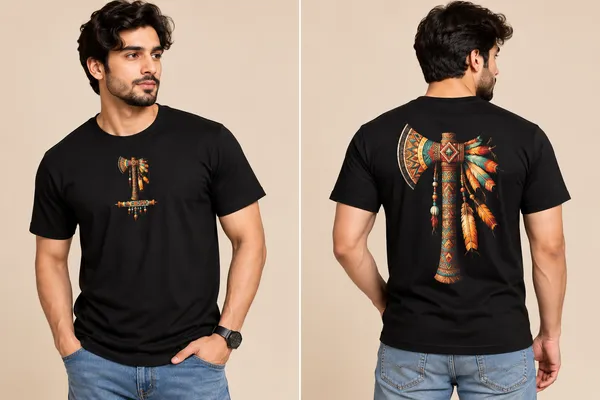 Black_Cotton_Crew_Neck_Graphic_T-Shirt_For_Men